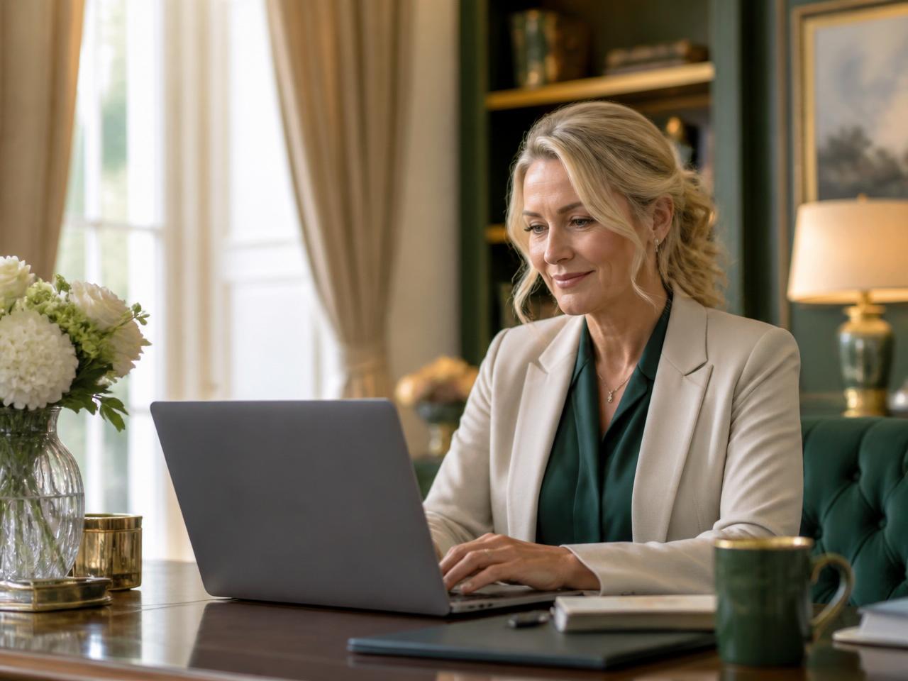 Care home manager using IrisVault Ireland